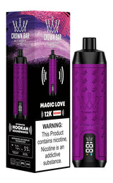 Al Fakher 12000 Puffs Disposable Vape With Integrated Hookah Soundwaves- Box of 10