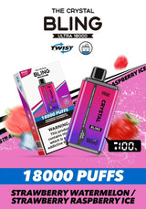 The Crystal Bling Ultra 18000 Disposable Vape - pack of 10