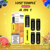 4 in 1 Lost temple 2400 Puffs Disposable Pod System Kit
