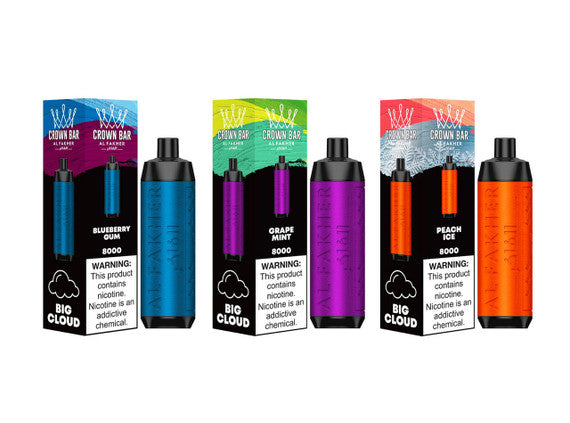 Al Fakher 12000 Puffs Disposable Vape With Integrated Hookah Soundwaves- Box of 10