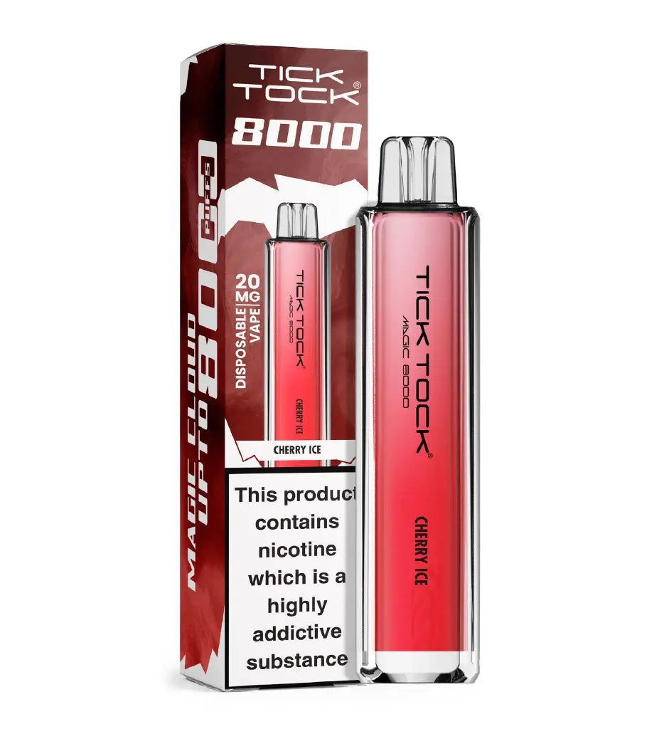 Tick Tock Magic 8000 Disposable Vape - Box of 5