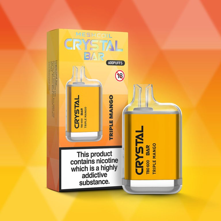 Bloody Mary TBO Crystal Bar 600 Disposable Vape Box of 10