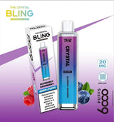 Flavour - Crystal Bling 6000 Disposable Vape Device -Box of 10