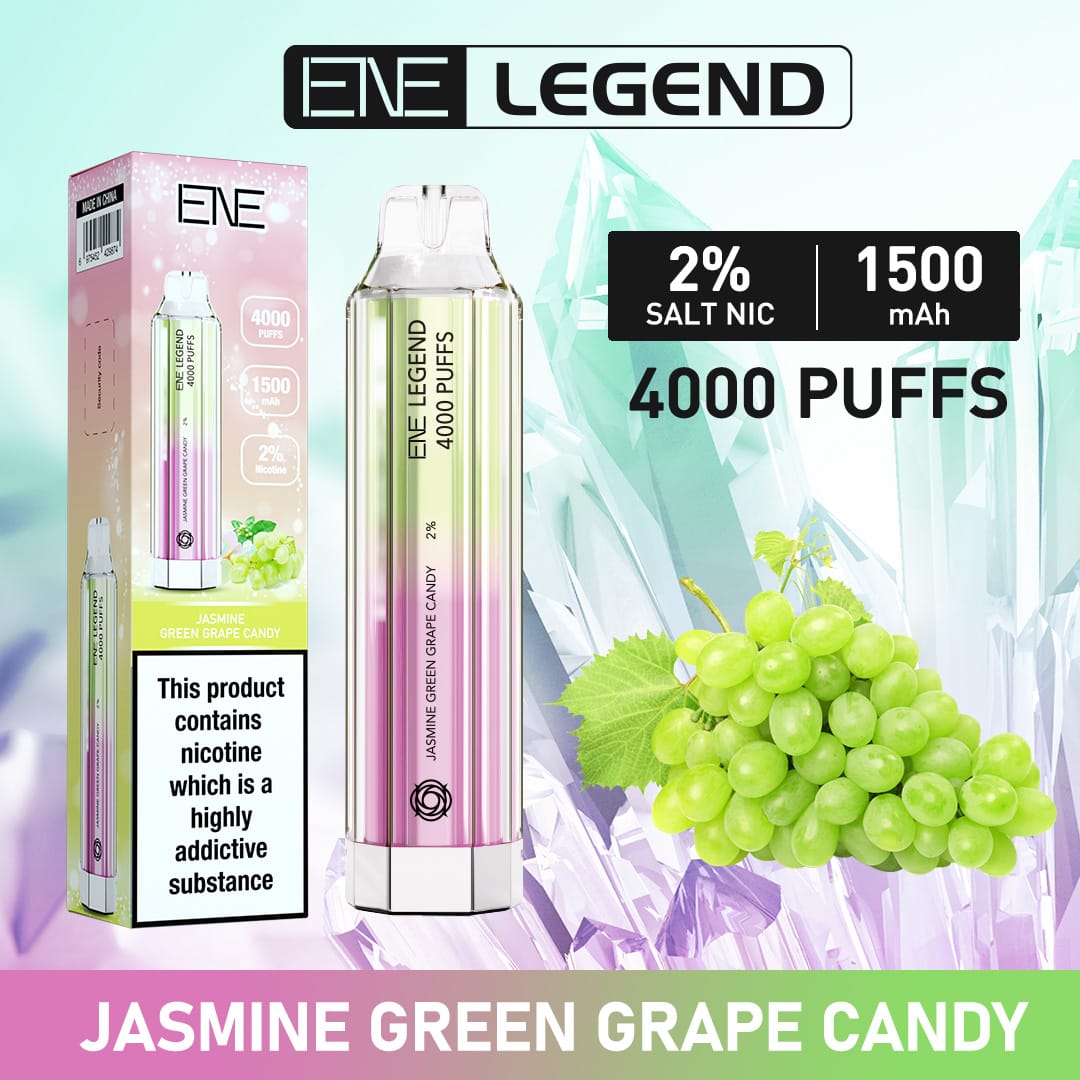 ELUX ENE Legend 4000 Disposable Vape Puff Pod Device - Box of 10
