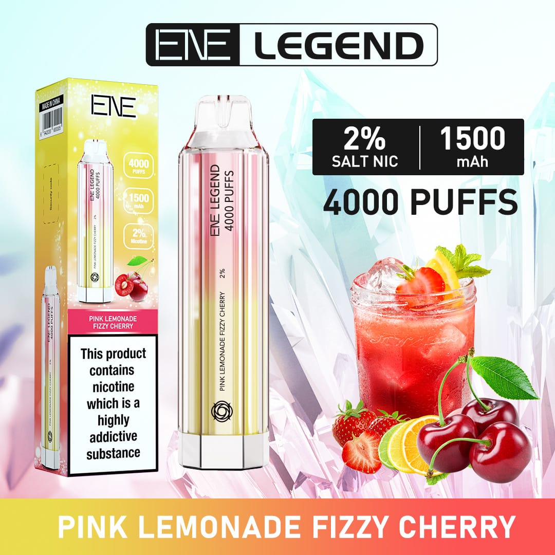 ELUX ENE Legend 4000 Disposable Vape Puff Pod Device - Box of 10