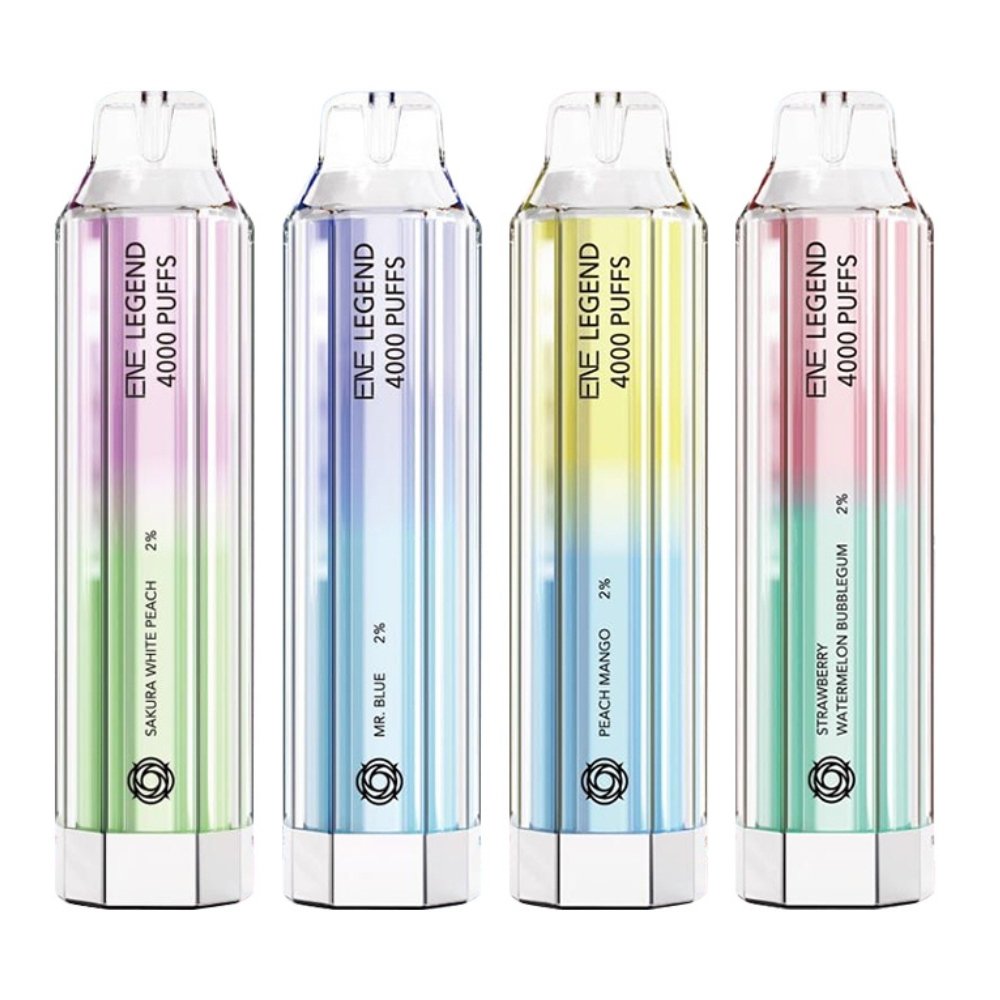 ELUX ENE Legend 4000 Disposable Vape Puff Pod Device - Box of 10