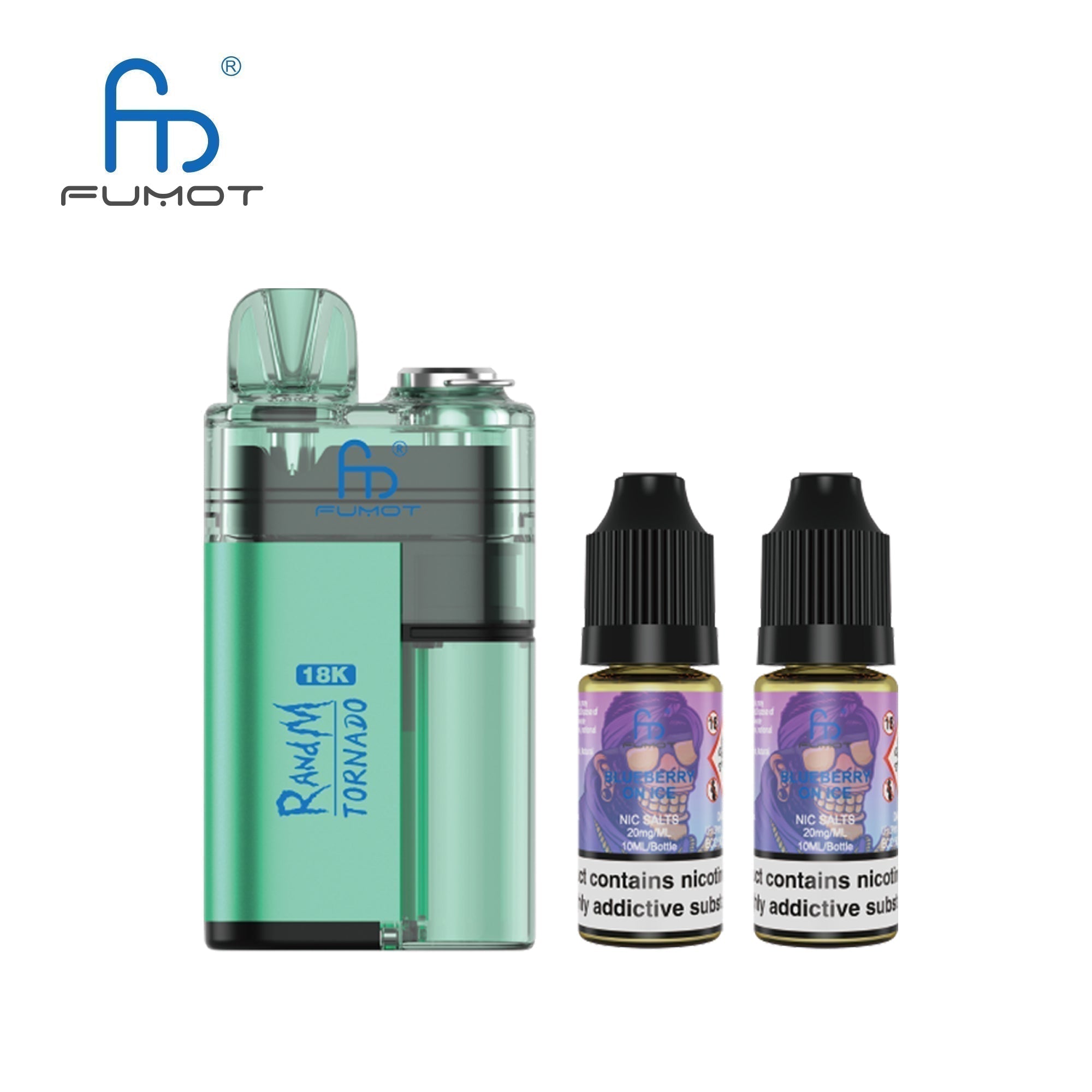 Fumot RandM Tornado 18000 Puffs Vape - Box of 5