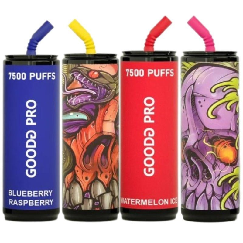 GoodG Pro 7500 Disposable Vape Puff Bar Pod Box of 10