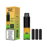 Happy Vibes Twist 2400 Disposable Vape Pod Device - Box of 10