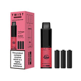 Happy Vibes Twist 2400 Disposable Vape Pod Device - Box of 10