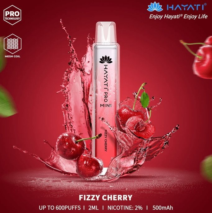Hayati Crystal Mini Pro 600 Disposable Vape Pod Box of 10