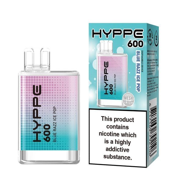 Hyppe 600 Crystal Disposable Vape Pod - Box of 10