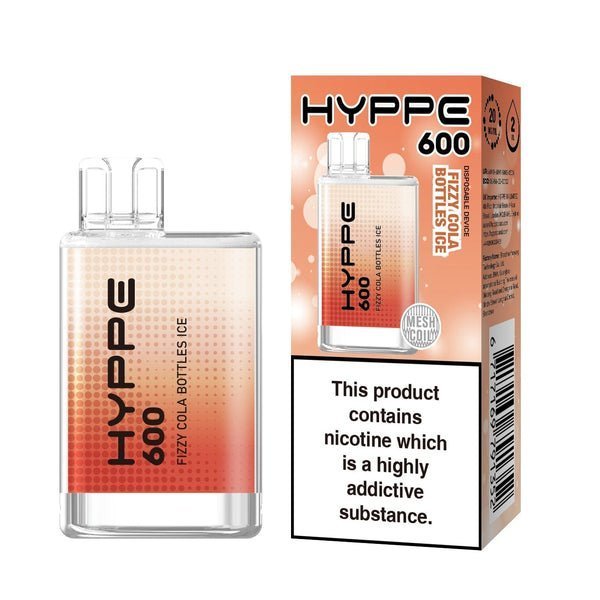 Hyppe 600 Crystal Disposable Vape Pod - Box of 10