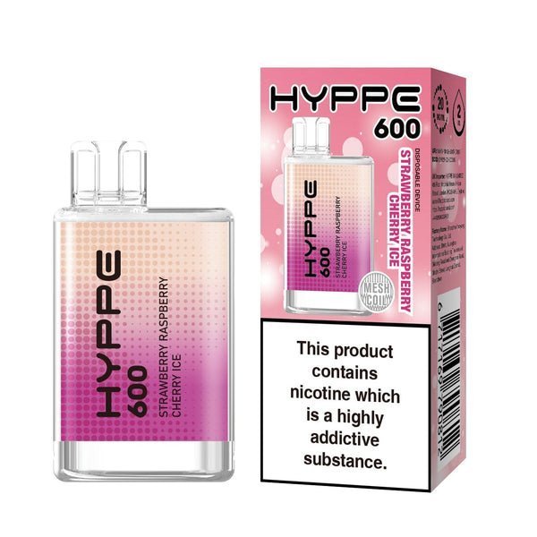 Hyppe 600 Crystal Disposable Vape Pod - Box of 10