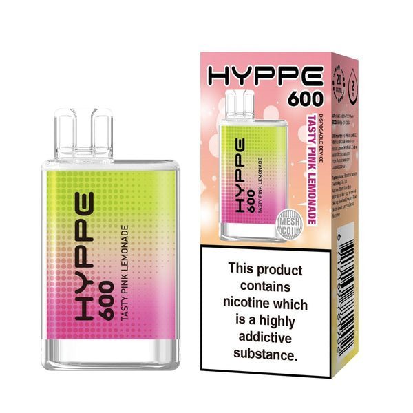 Hyppe 600 Crystal Disposable Vape Pod - Box of 10