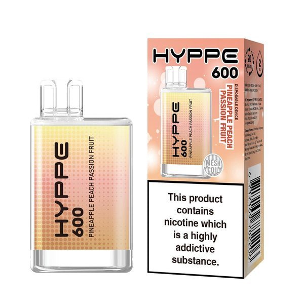 Hyppe 600 Crystal Disposable Vape Pod - Box of 10
