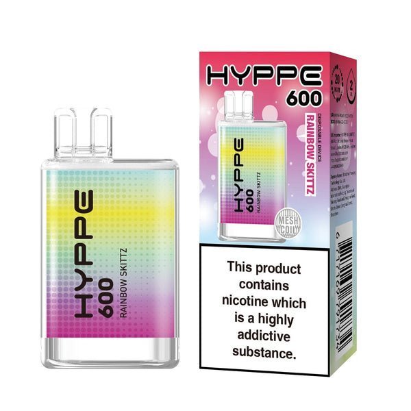 Hyppe 600 Crystal Disposable Vape Pod - Box of 10