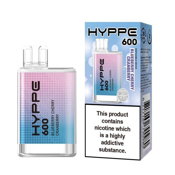Hyppe 600 Crystal Disposable Vape Pod - Box of 10