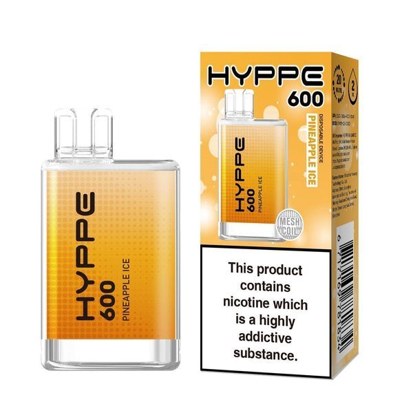 Hyppe 600 Crystal Disposable Vape Pod - Box of 10