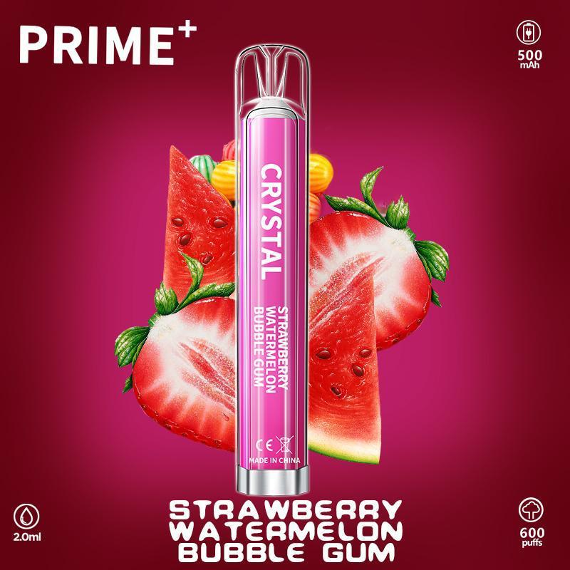 Pime Crystal Bar 600 Disposable Vape Pod Box of 10