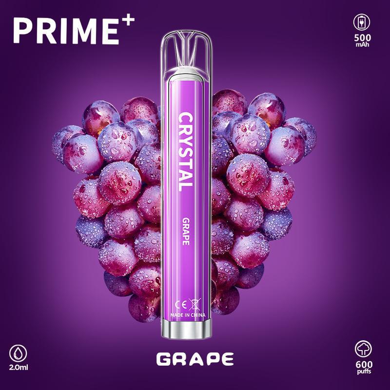 Pime Crystal Bar 600 Disposable Vape Pod Box of 10