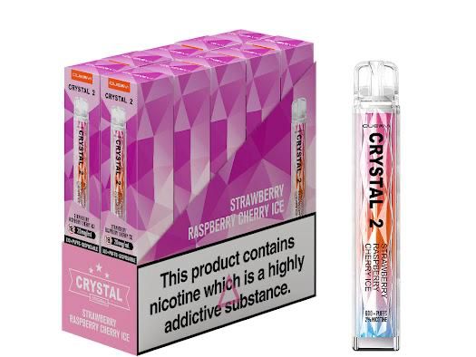 Quevvi Crystal 2 600 Puffs Disposable Vape Device - Pack of 10