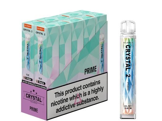 Quevvi Crystal 2 600 Puffs Disposable Vape Device - Pack of 10