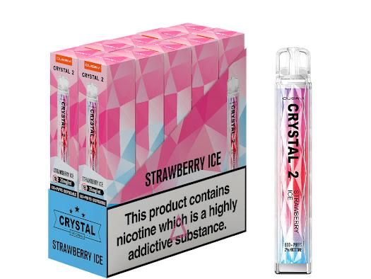 Quevvi Crystal 2 600 Puffs Disposable Vape Device - Pack of 10
