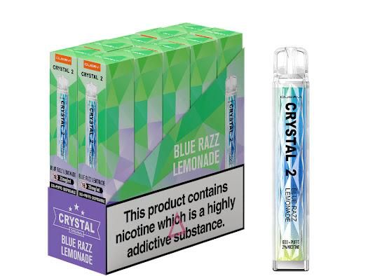 Quevvi Crystal 2 600 Puffs Disposable Vape Device - Pack of 10