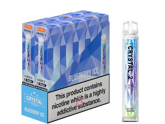 Quevvi Crystal 2 600 Puffs Disposable Vape Device - Pack of 10