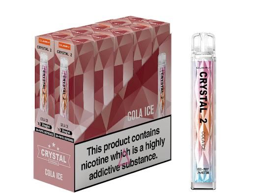 Quevvi Crystal 2 600 Puffs Disposable Vape Device - Pack of 10