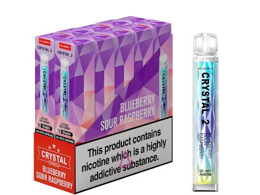 Quevvi Crystal 2 600 Puffs Disposable Vape Device - Pack of 10