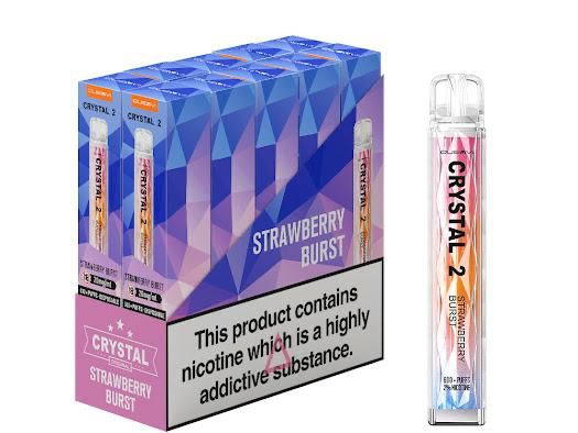 Quevvi Crystal 2 600 Puffs Disposable Vape Device - Pack of 10