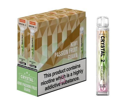 Quevvi Crystal 2 600 Puffs Disposable Vape Device - Pack of 10