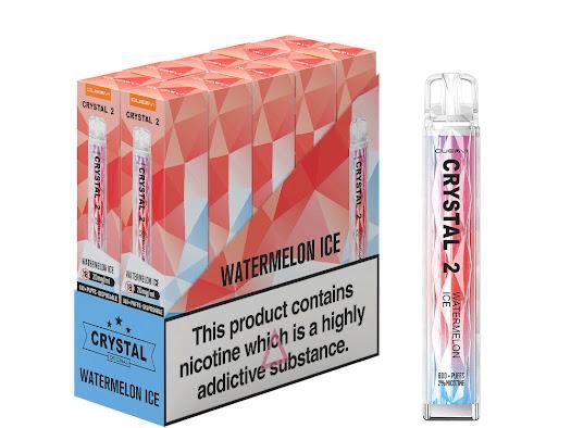 Quevvi Crystal 2 600 Puffs Disposable Vape Device - Pack of 10