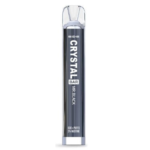 SKE Crystal 600 Puffs Disposable Vape Pod Device 20MG - Box of 10