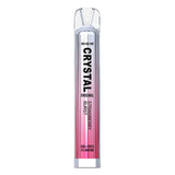 SKE Crystal 600 Puffs Disposable Vape Pod Device 20MG - Box of 10