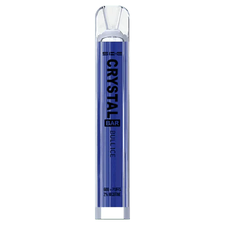 SKE Crystal 600 Puffs Disposable Vape Pod Device 20MG - Box of 10