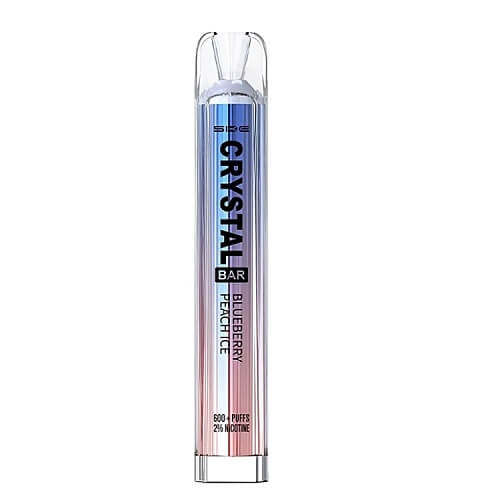 SKE Crystal 600 Puffs Disposable Vape Pod Device 20MG - Box of 10