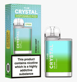 The Crystal CP600 Disposable Vape Puff Mini Pod Box of 10