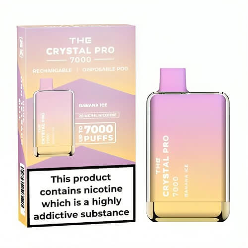 The Crystal Pro 7000 Disposable Vape Puff Bar Box of 10