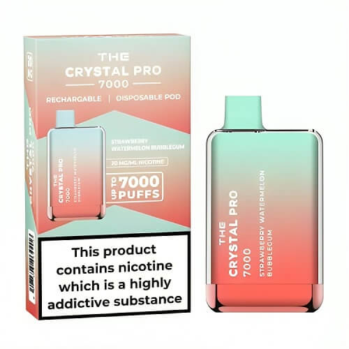The Crystal Pro 7000 Disposable Vape Puff Bar Box of 10