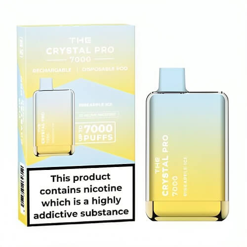 The Crystal Pro 7000 Disposable Vape Puff Bar Box of 10
