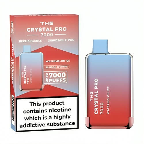 The Crystal Pro 7000 Disposable Vape Puff Bar Box of 10