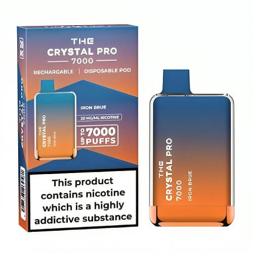 The Crystal Pro 7000 Disposable Vape Puff Bar Box of 10