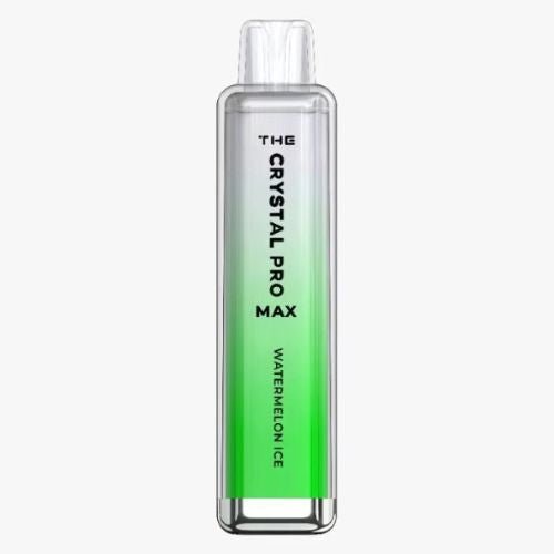 The Crystal Pro Max 4000 Disposable Vape Pod Puff Bar - Box of 10 - Watermelon Ice -Vapeuksupplier