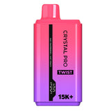 The Crystal Pro Twist 15000 Puffs Disposable Vape Box of 10