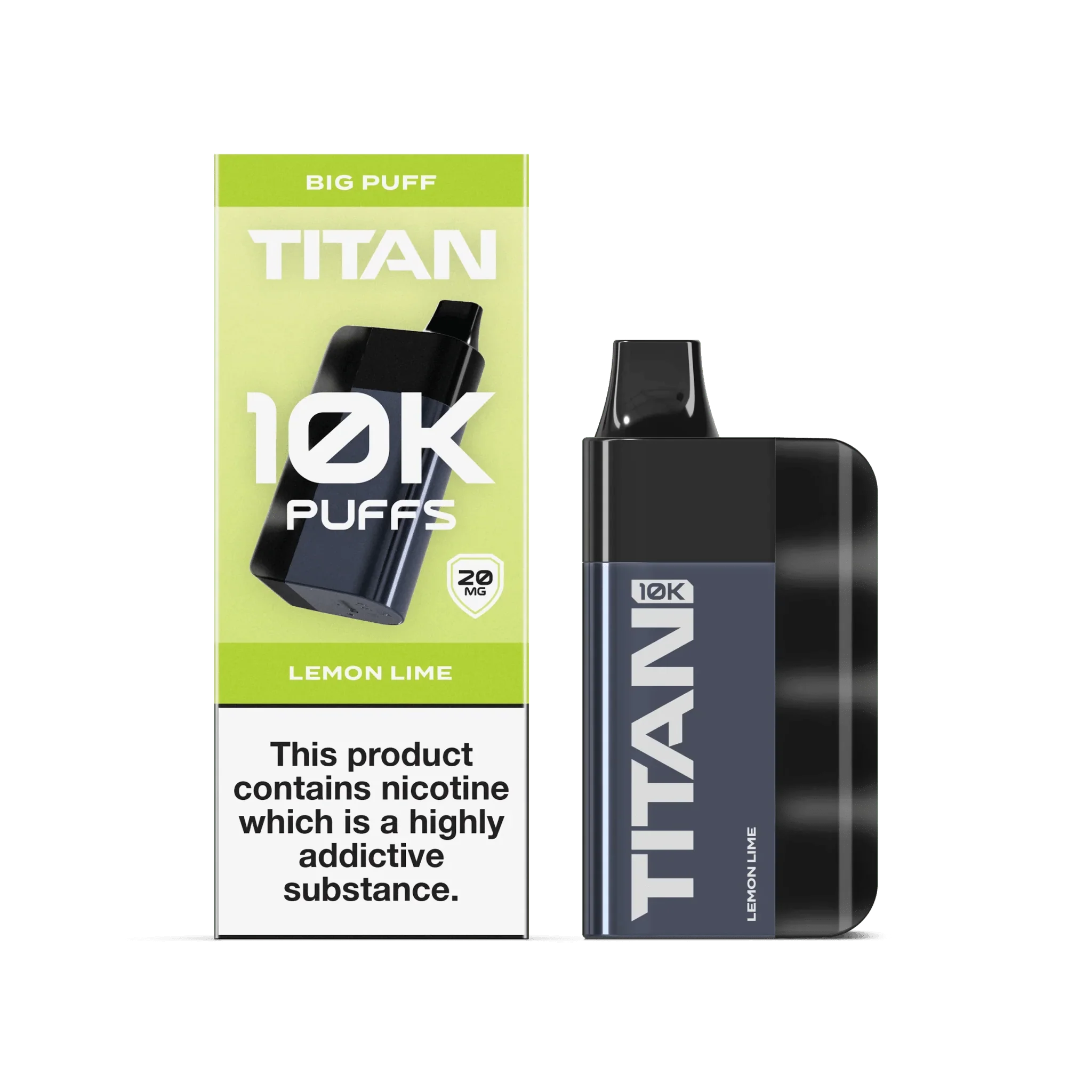Titan 10K Puffs Disposable Vape Pod Kit Box of 5