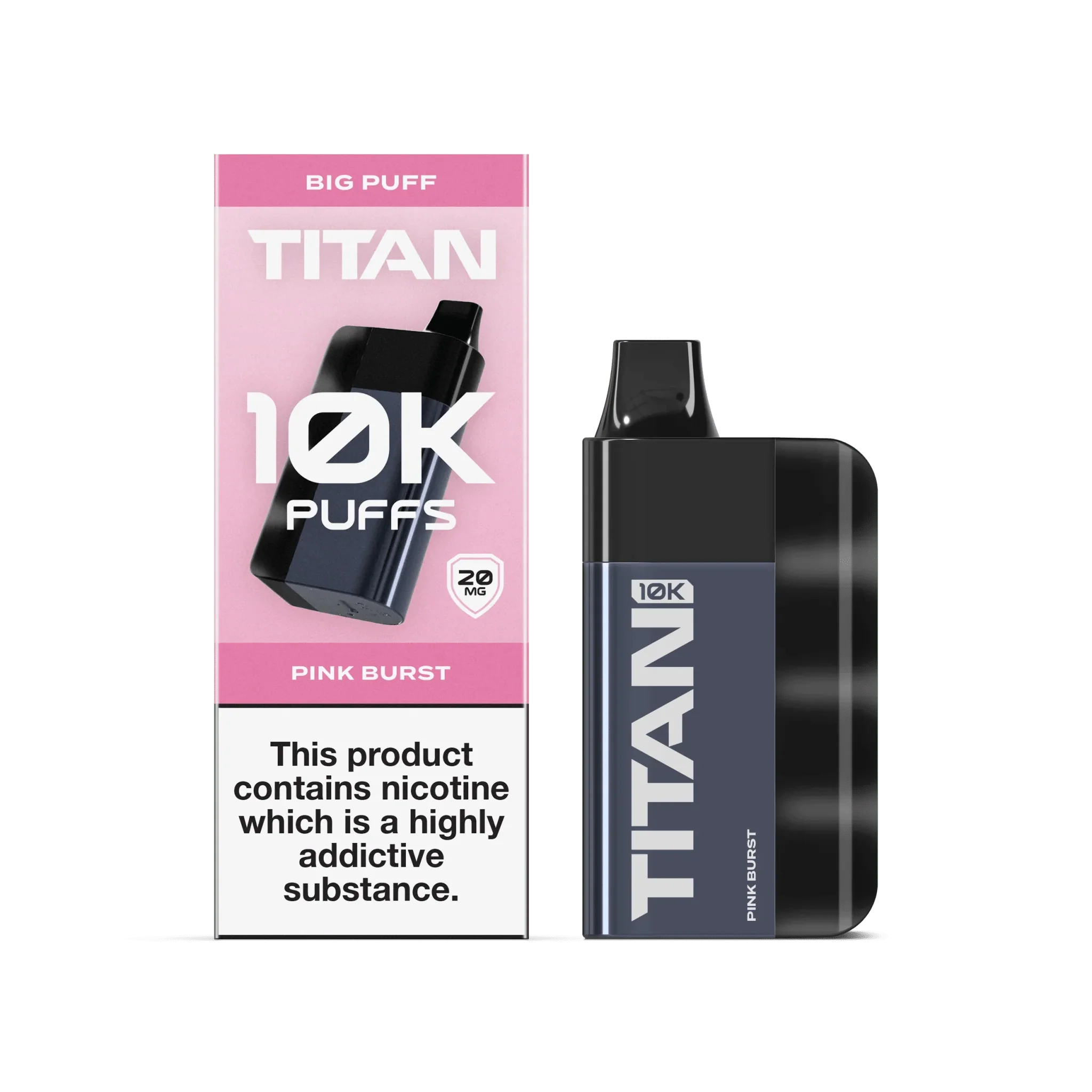 Titan 10K Puffs Disposable Vape Pod Kit Box of 5