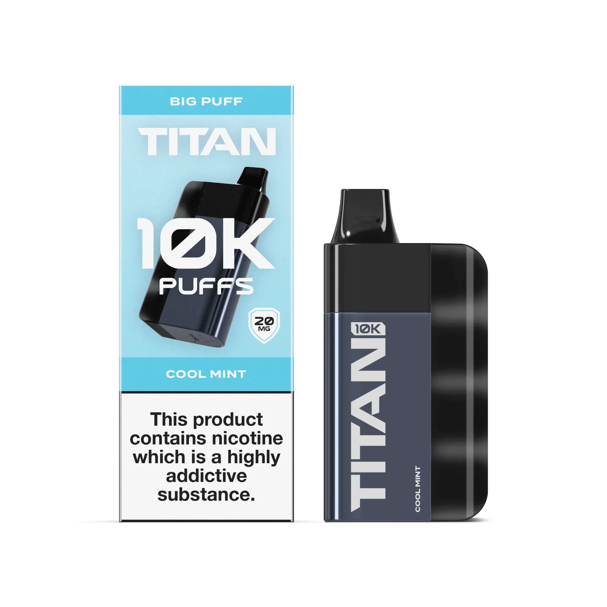 Titan 10K Puffs Disposable Vape Pod Kit Box of 5